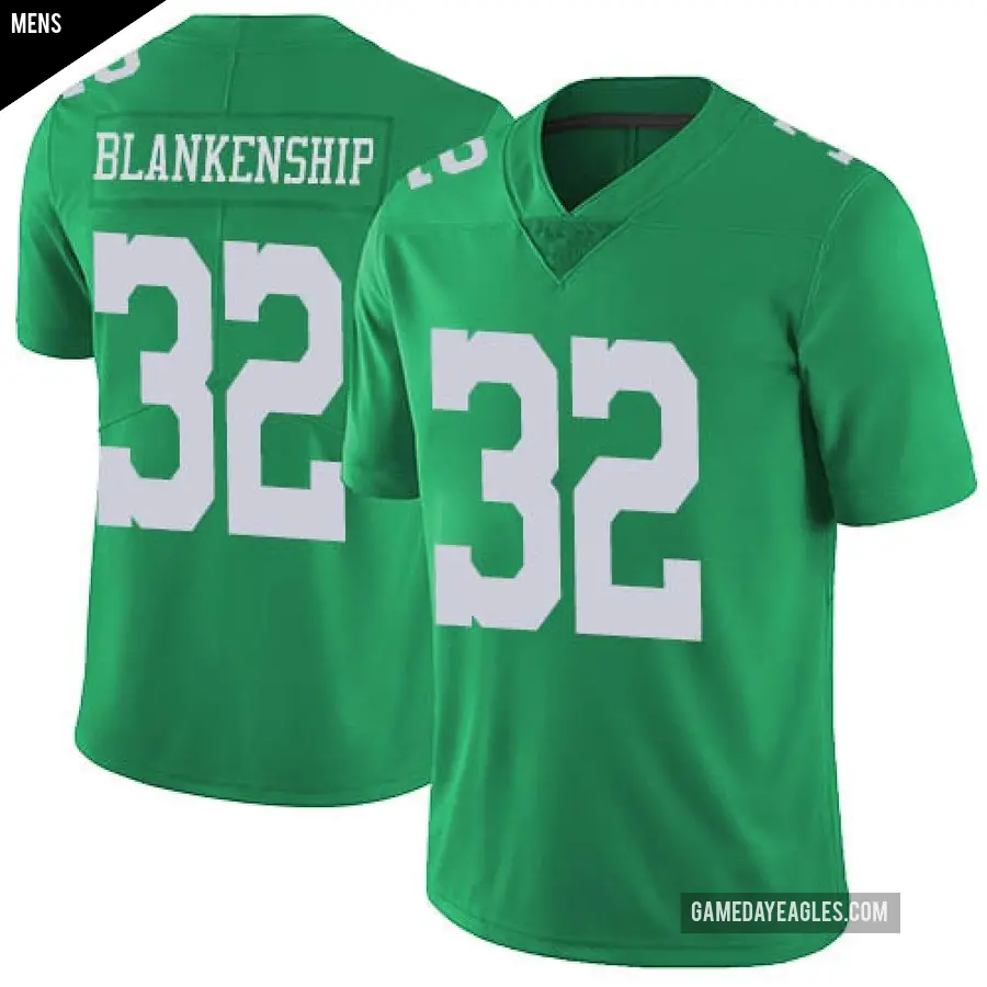 Men's Philadelphia Eagles ＃32 Reed Blankenship Green Limited Vapor Untouchable Jersey